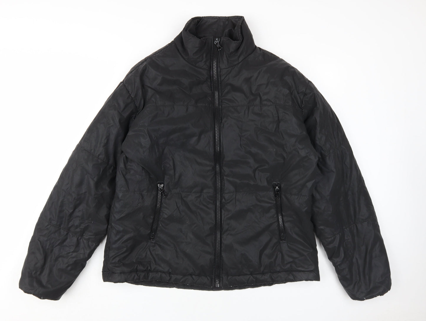 Mens UK Size L Nova Men Black Puffer Jacket