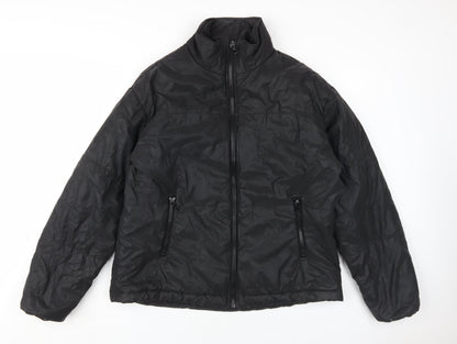 Mens UK Size L Nova Men Black Puffer Jacket