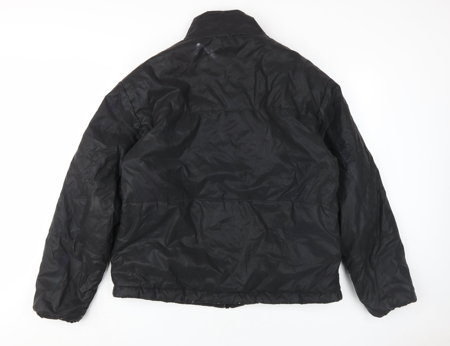 Mens UK Size L Nova Men Black Puffer Jacket