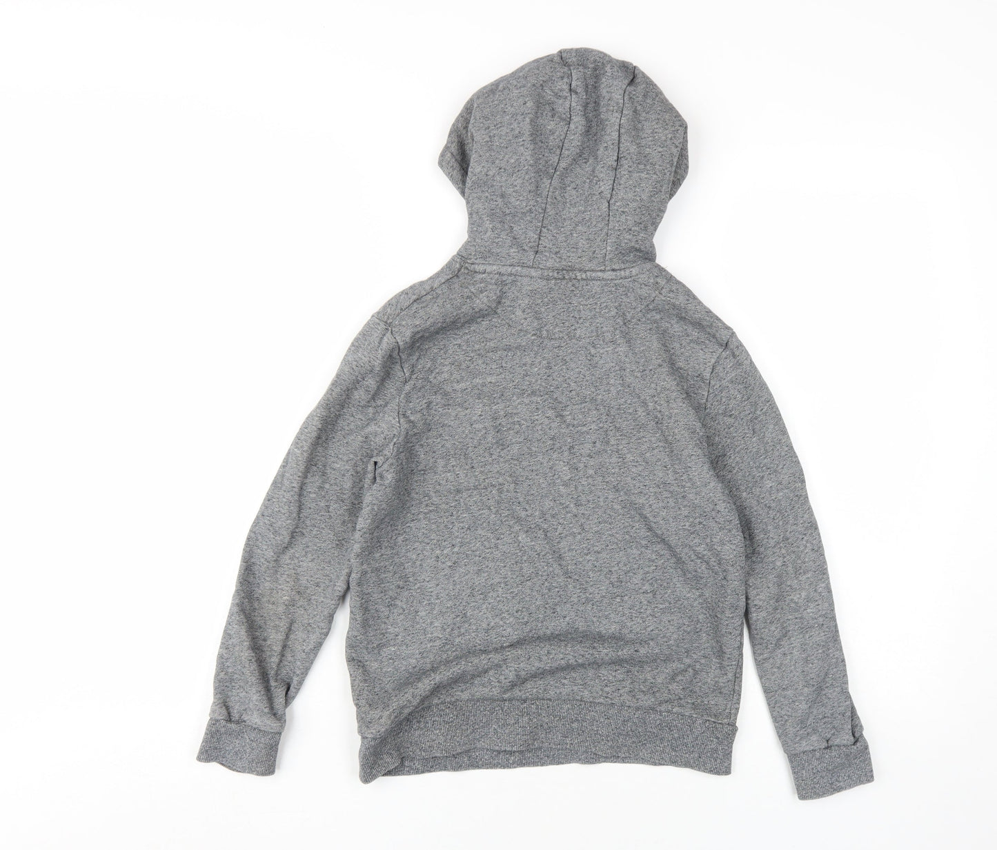 Marks and Spencer Boys Grey Pullover Hoodie 9-10 Years