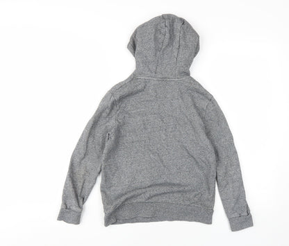 Marks and Spencer Boys Grey Pullover Hoodie 9-10 Years