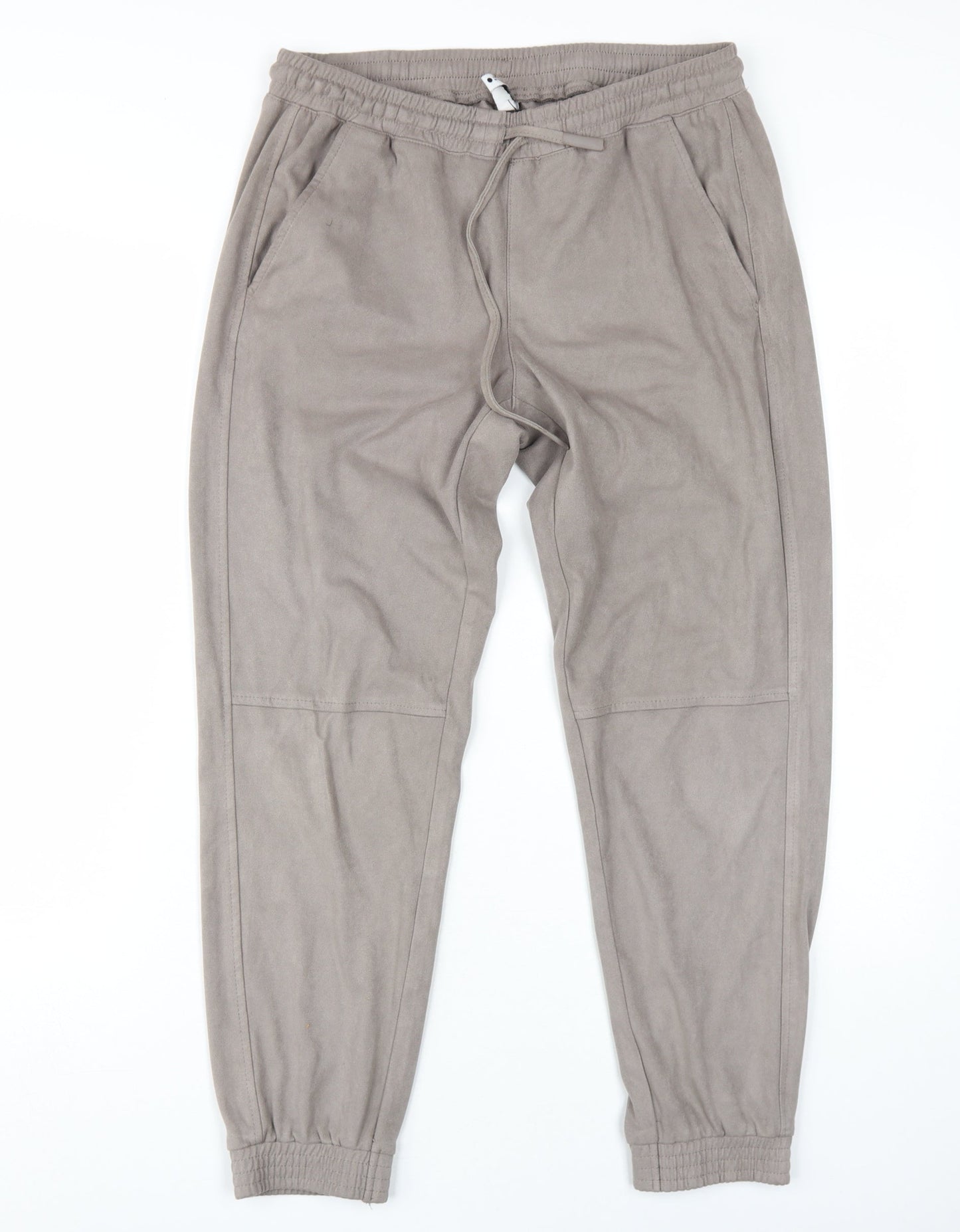 Zara Men's Grey Jogger Trousers, M, Casual Wear