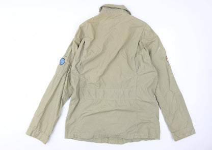 Mens UK Size M NEXT Green Military Jacket