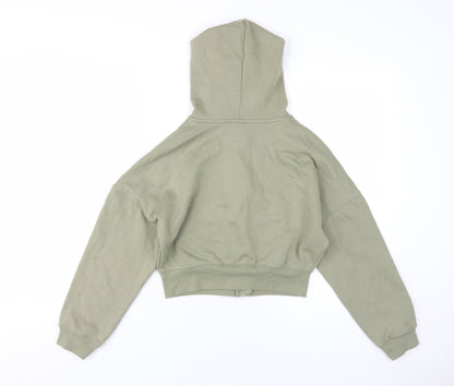 New Look Girls Green Full Zip Hoodie 12-13 Years