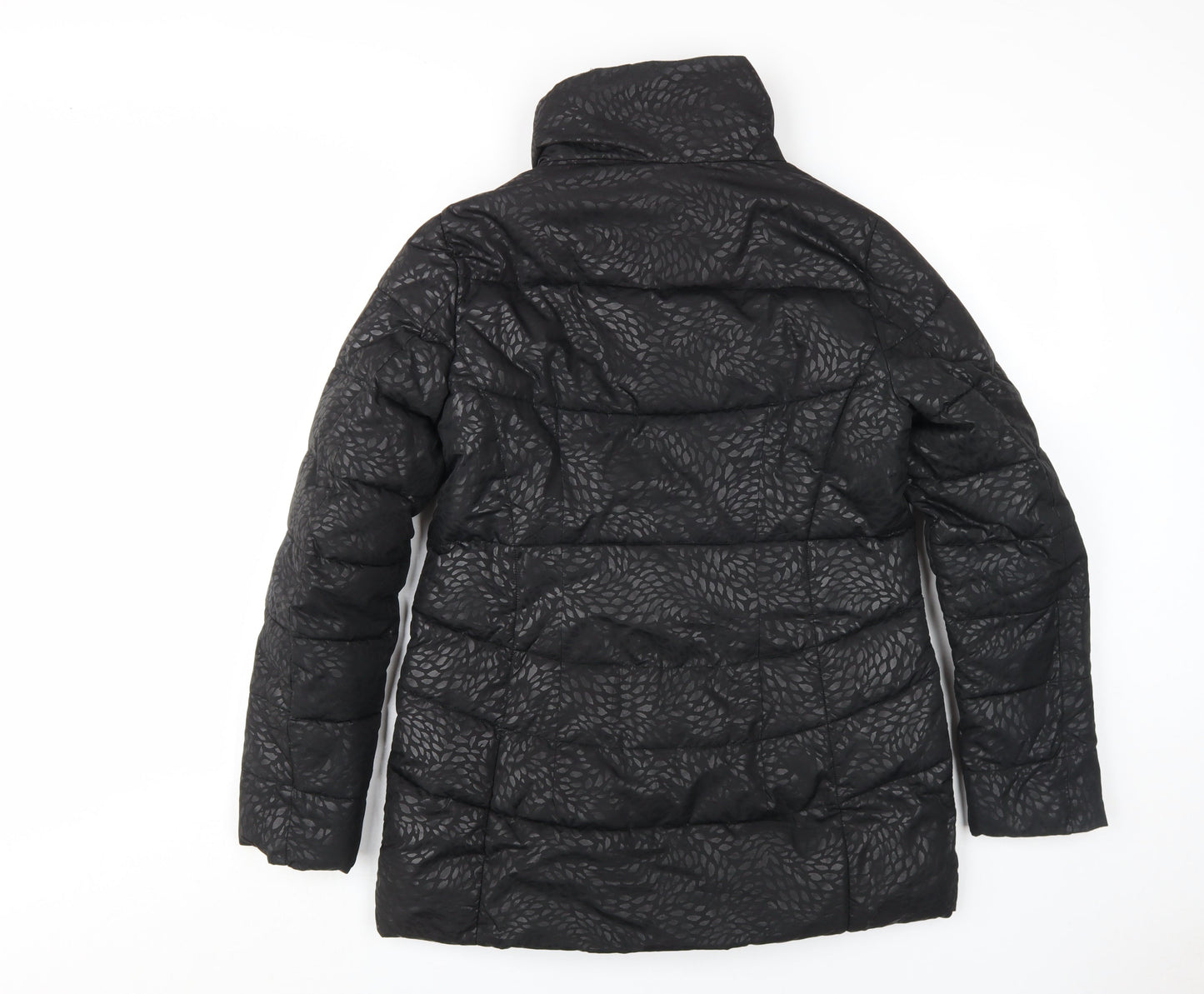 BHS Women's Black Puffer Jacket Size 10