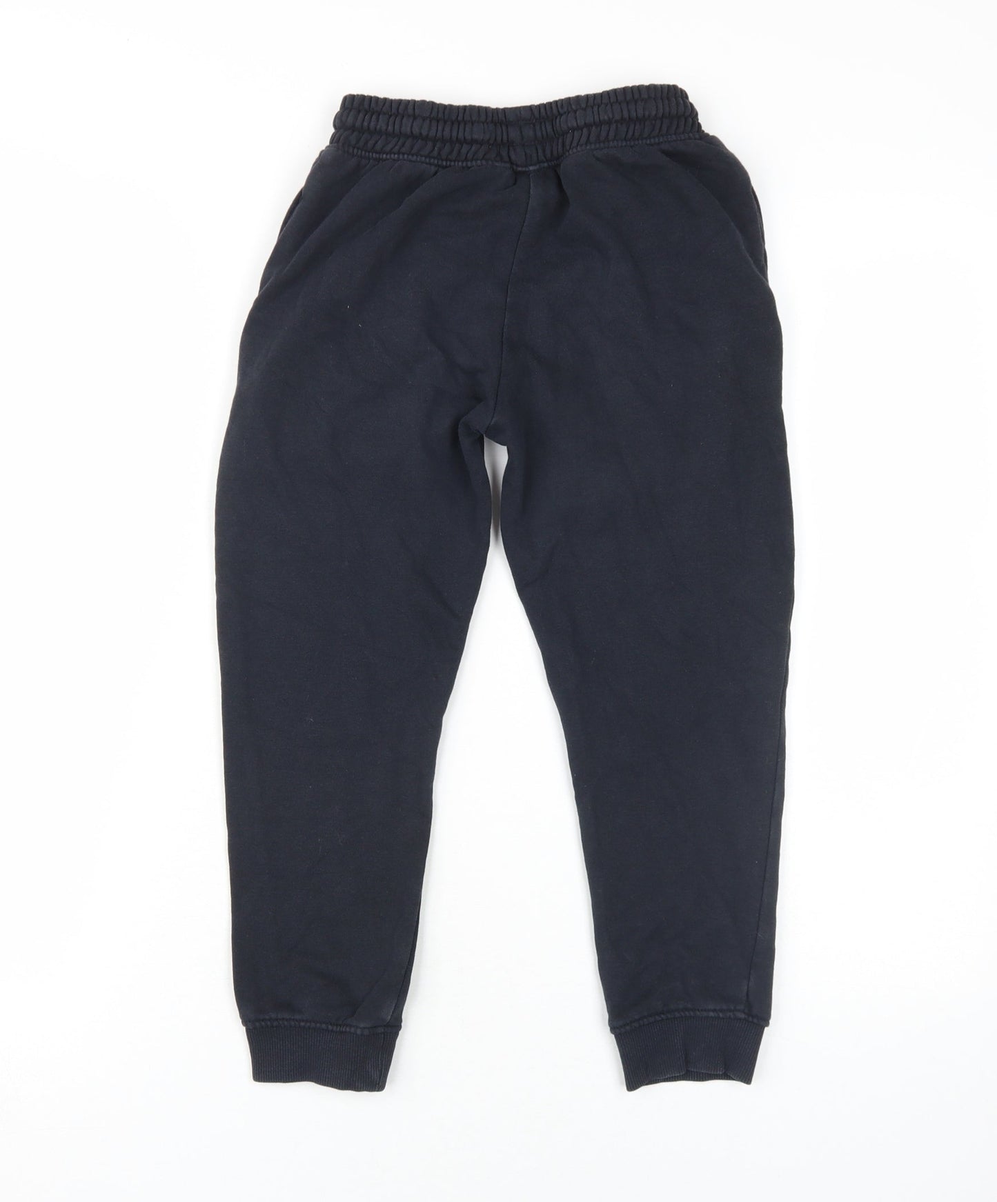 Next Boys Blue Jogger Trousers 8 Years Elastic Waist