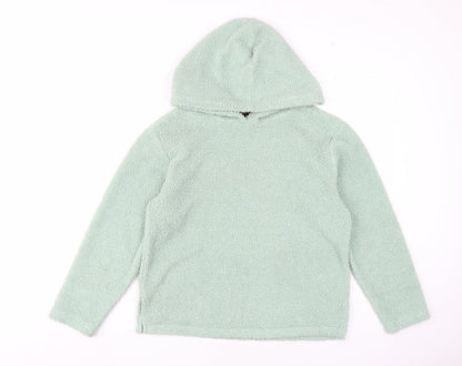 Womens UK Size 8 ASOS DESIGN Green Pullover Hoodie