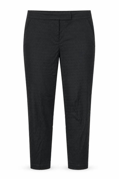 Womens UK Size 10 NEXT Regular Fit Straight Black Trousers