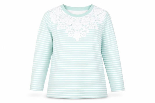 Womens UK Size 16 Bonmarché Blue Pullover Sweatshirt