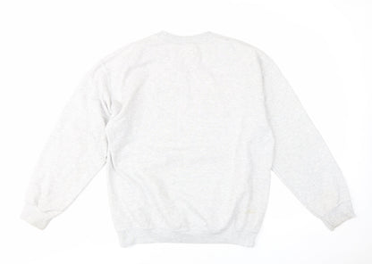 Womens UK Size S NEXT Grey Pullover Sweatshirt