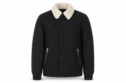 Mens UK Size S River Island Black Bomber Jacket