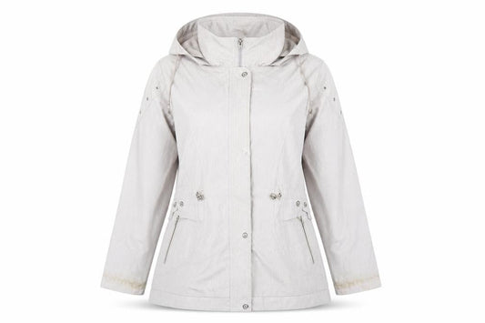 Womens UK Size 12 JBC Beige Anorak Coat