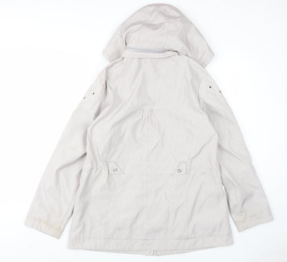 Womens UK Size 12 JBC Beige Anorak Coat
