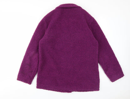 Damart Women's Purple Size 10 Fleece Jacket