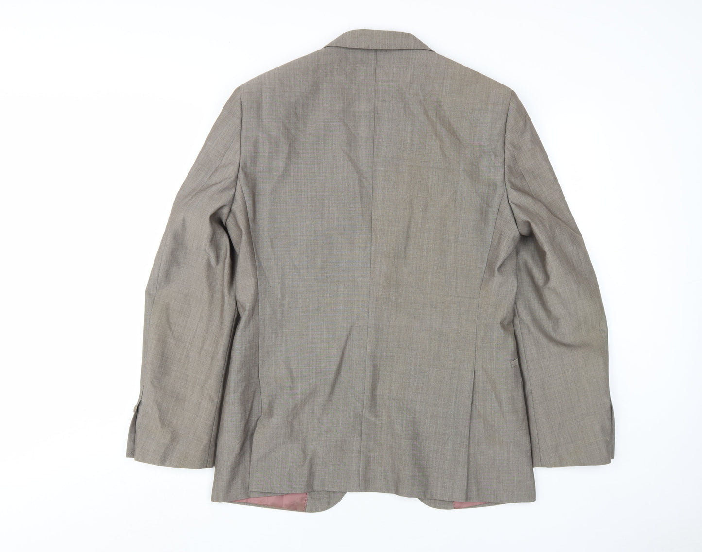 Mens UK Size 38 Remus Uomo Regular Brown Suit Jacket
