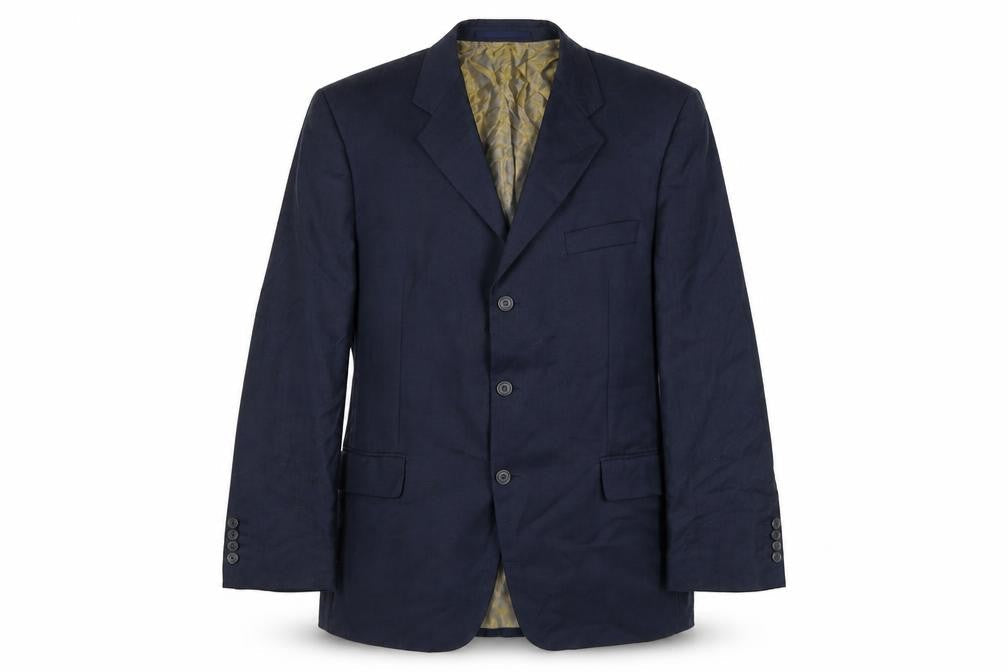 Mens UK Size 42 Berwin & Berwin Regular Blue Suit Jacket