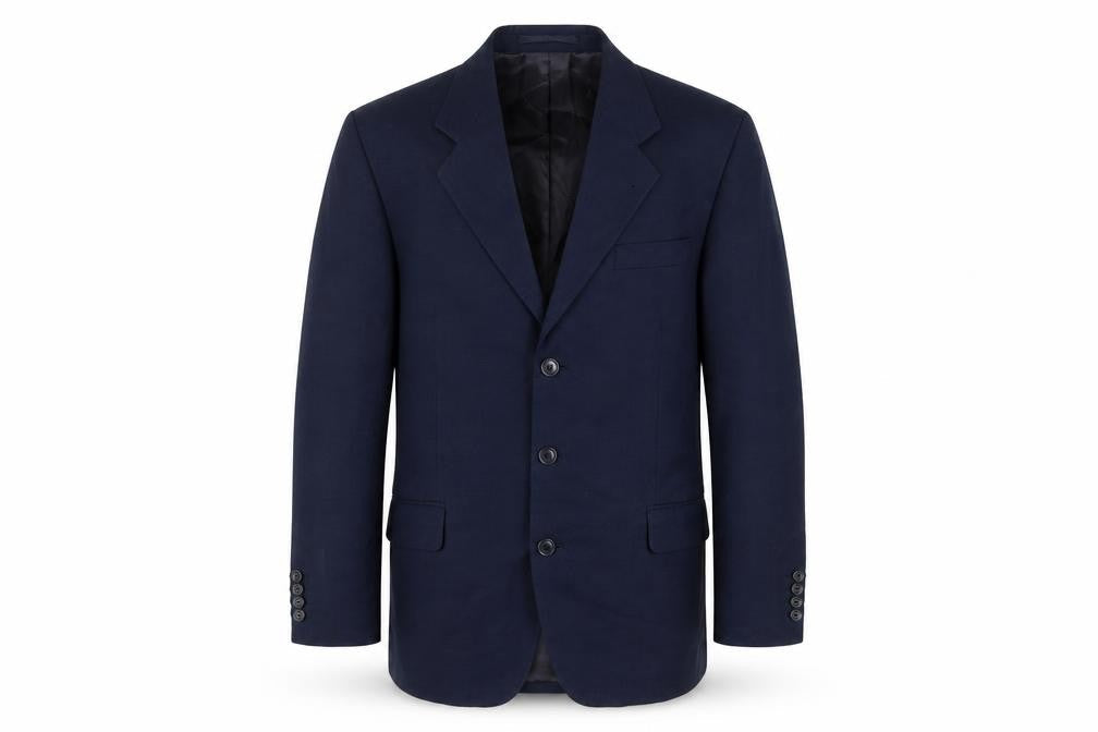 Mens UK Size 40 Pierre Cardin Regular Blue Suit Jacket
