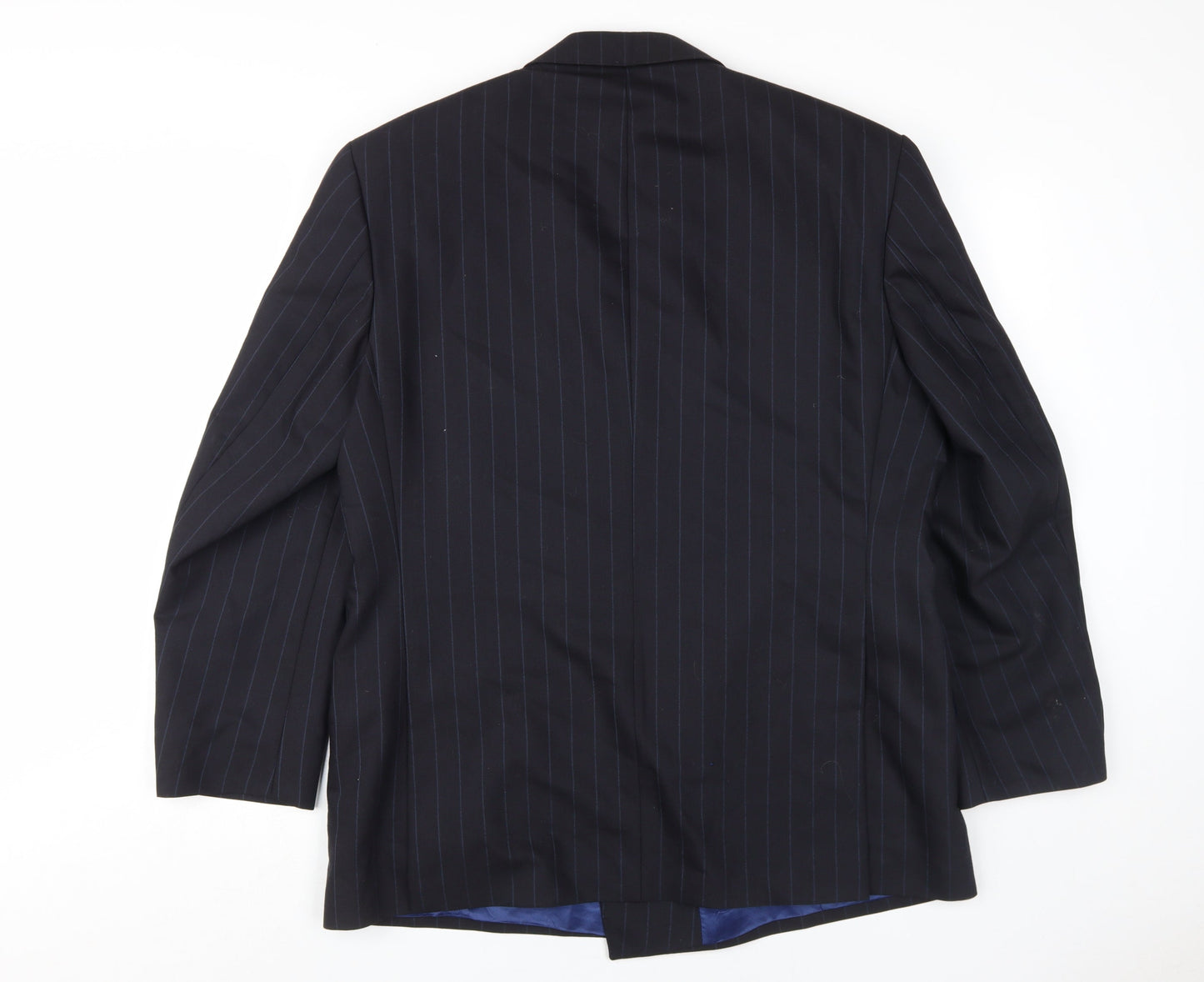 Mens UK Size 42 Marks and Spencer Regular Blue Suit Jacket