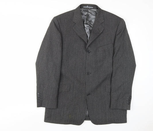 Mens UK Size 42 Blakes Regular Grey Suit Jacket