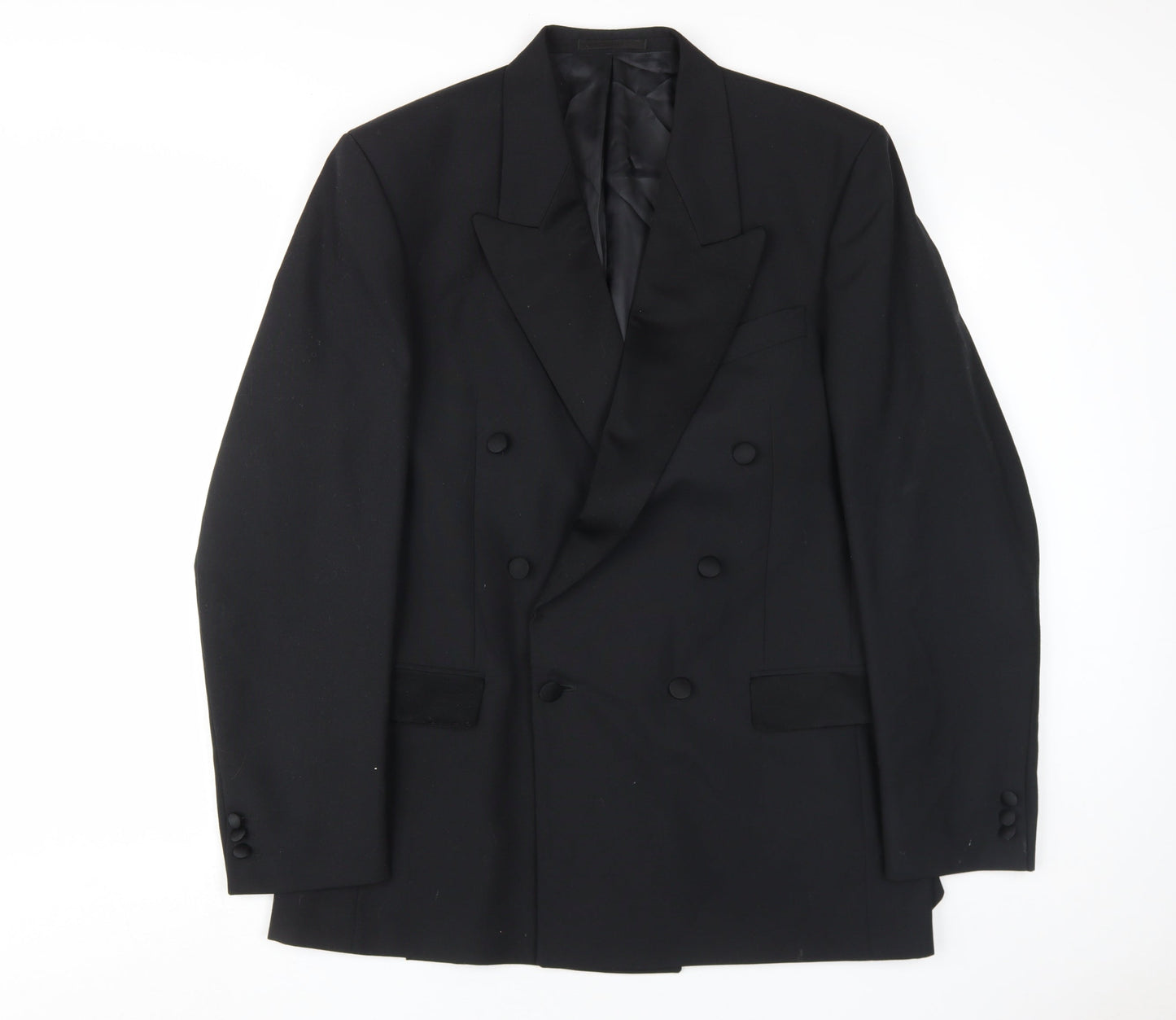 Mens UK Size 42 Berwin & Berwin Regular Black Suit Jacket