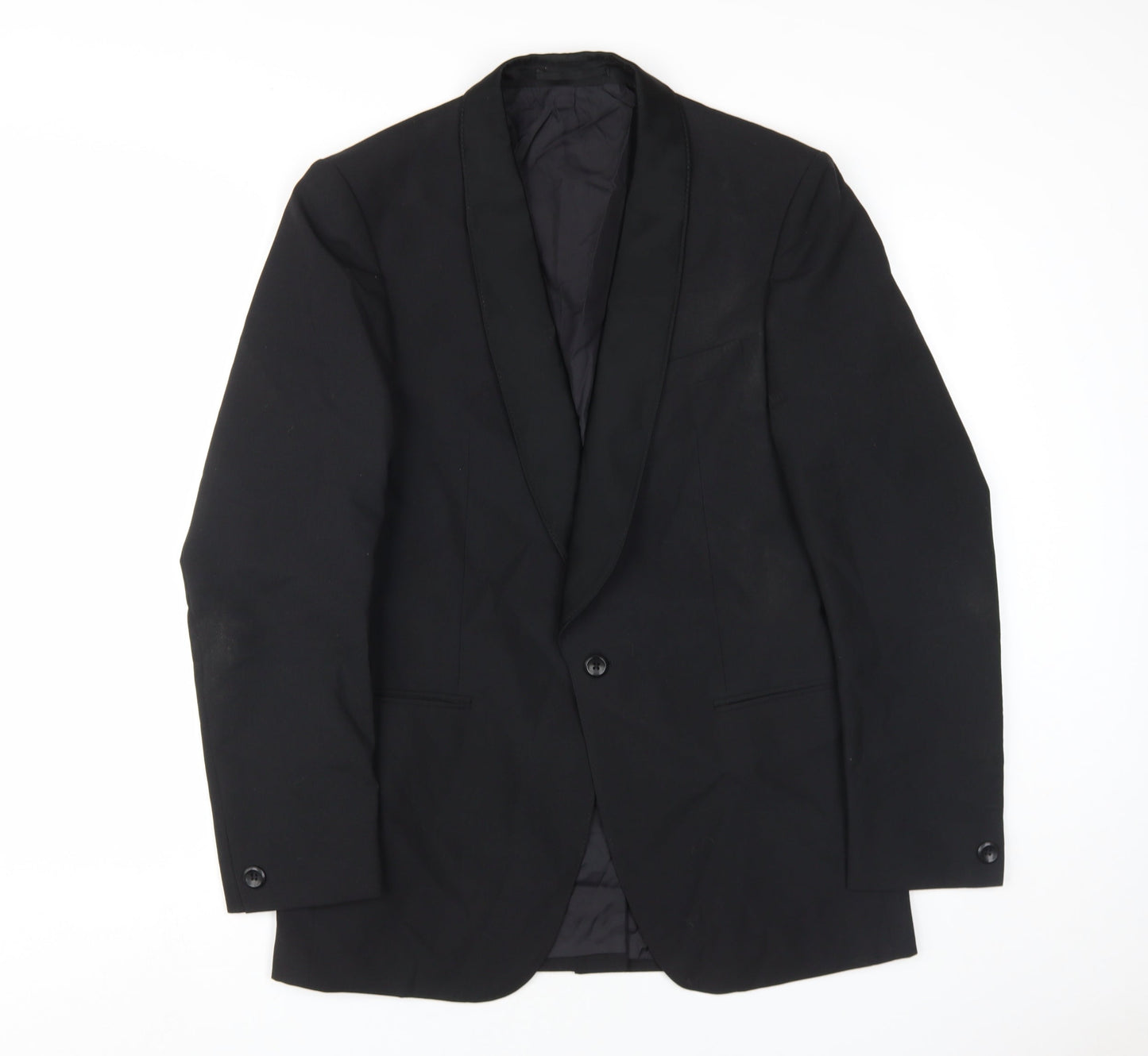 Mens UK Size 148 Varteks Regular Black Suit Tuxedo