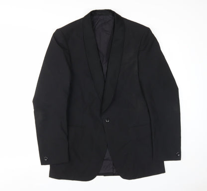 Mens UK Size 148 Varteks Regular Black Suit Tuxedo