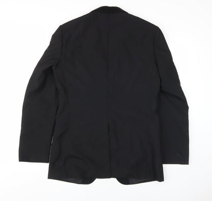 Mens UK Size 148 Varteks Regular Black Suit Tuxedo