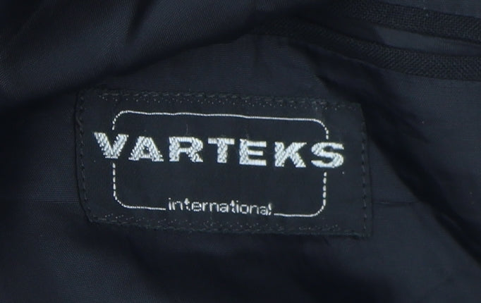 Mens UK Size 148 Varteks Regular Black Suit Tuxedo