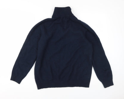 Selected Homme Men's Blue XL Wool Pullover Jumper