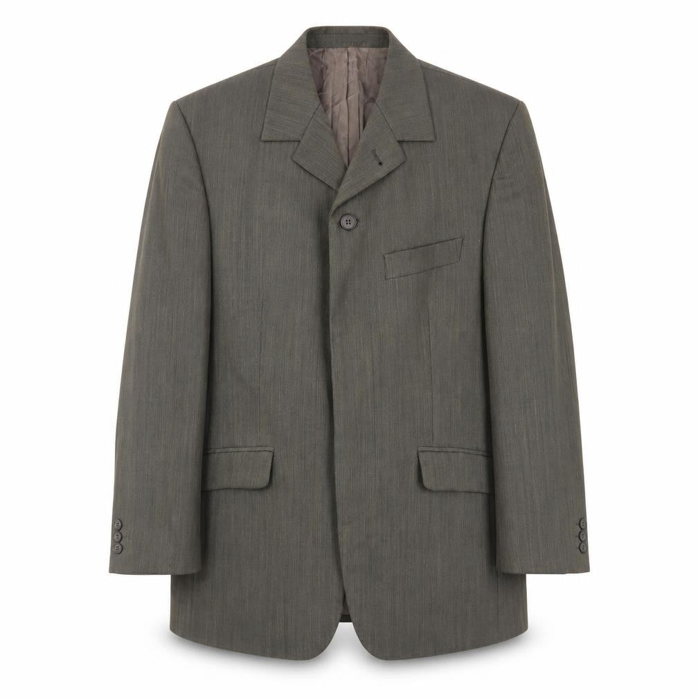 Mens UK Size 38 Jeff Banks Regular Green Suit Jacket