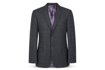 Mens UK Size 42 Ted Baker Regular Grey Suit Jacket