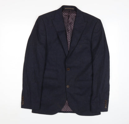 Mens UK Size 34 NEXT Regular Blue Suit Jacket