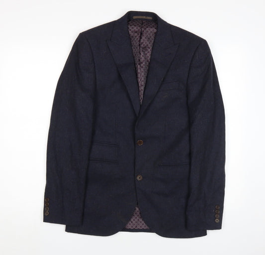 Mens UK Size 34 NEXT Regular Blue Suit Jacket