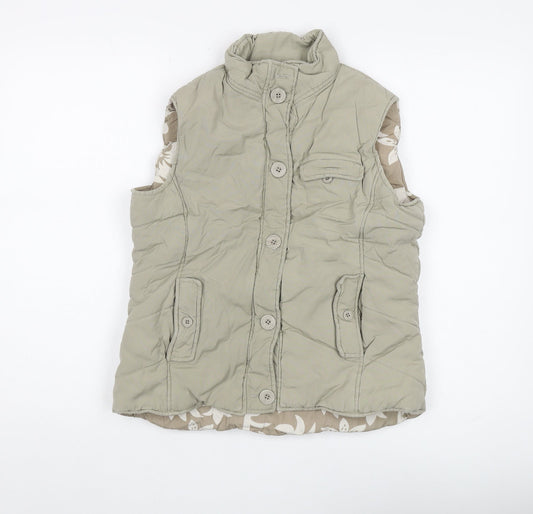 Womens UK Size 10 Hawkshead Beige Bodywarmer