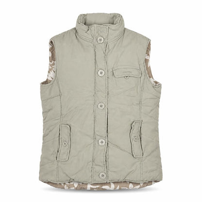 Womens UK Size 10 Hawkshead Beige Bodywarmer