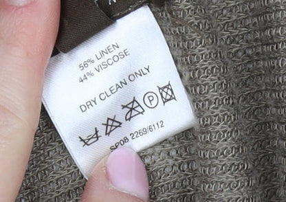 Fenn Wright Manson Women's Beige Cardigan Size 12