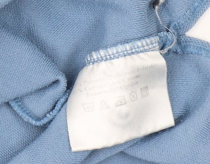 Umbro Men's Blue Polo Large Short Sleeve Casual