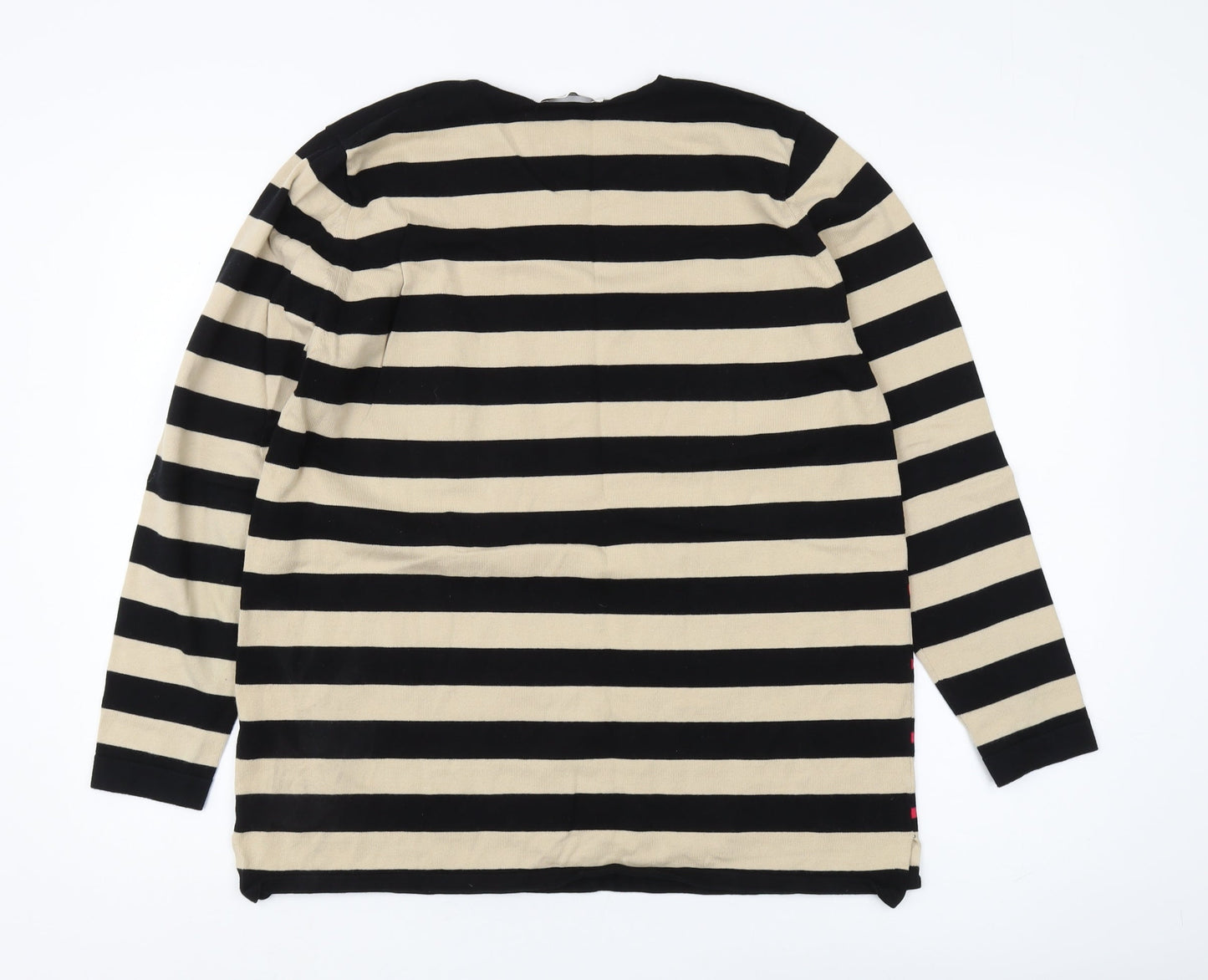 David Nieper Women's Multicoloured Striped Jumper Size 16