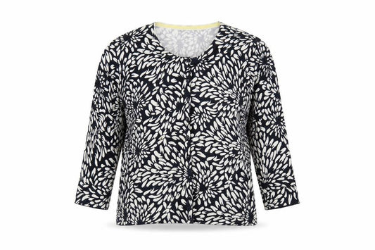 Womens UK Size M Precis Black Cardigan Jumper