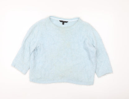 Coast Women's Blue Crew Neck Pullover Jumper M