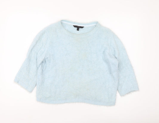 Coast Women's Blue Crew Neck Pullover Jumper M