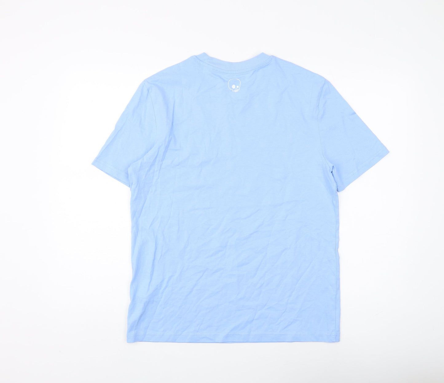 Stanley/Stella Men's Blue Graphic T-Shirt - Size S