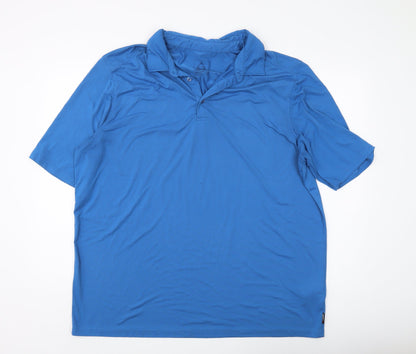 Gerry Men's Blue 2XL Short Sleeve Polo