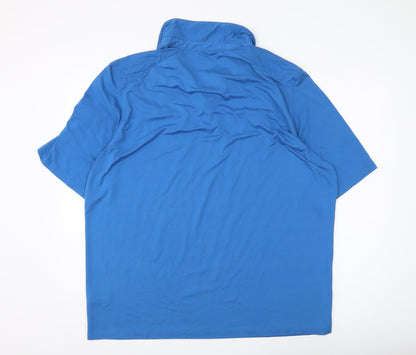 Gerry Men's Blue 2XL Short Sleeve Polo