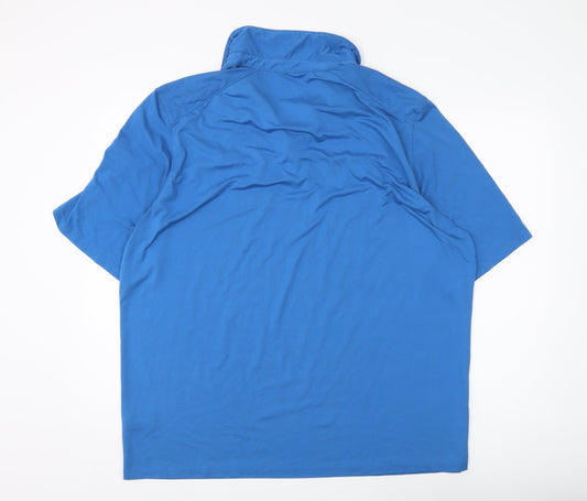 Gerry Men's Blue 2XL Short Sleeve Polo