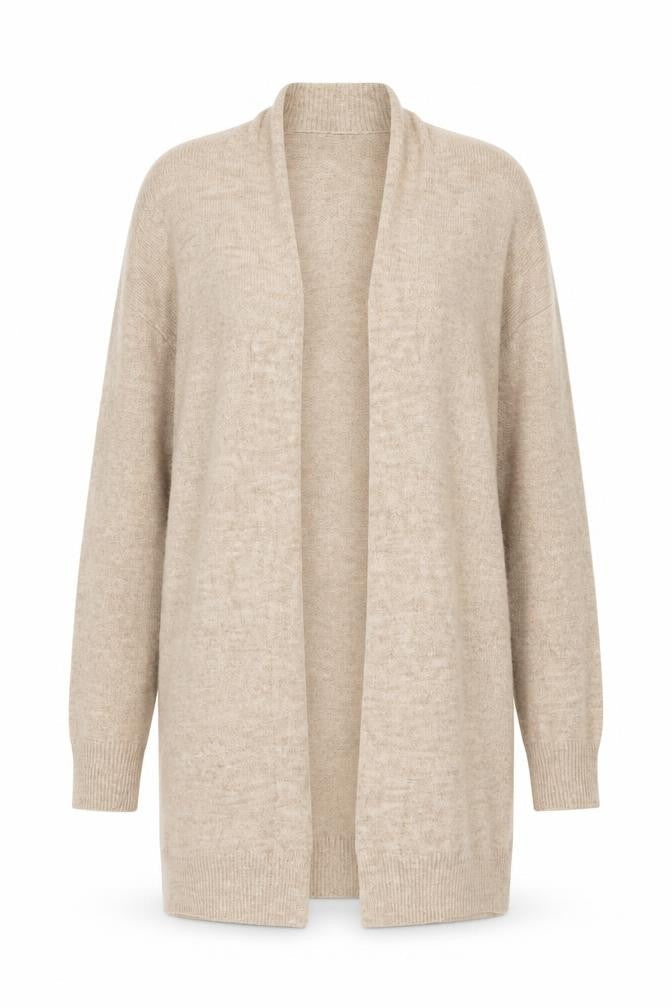 Womens UK Size XS H&M Beige Cardigan Jumper