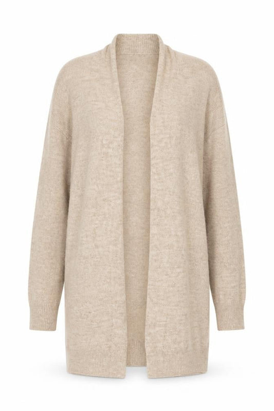 Womens UK Size XS H&M Beige Cardigan Jumper