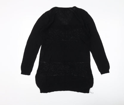 Womens UK Size 10 Marks and Spencer Black Pullover Jumper