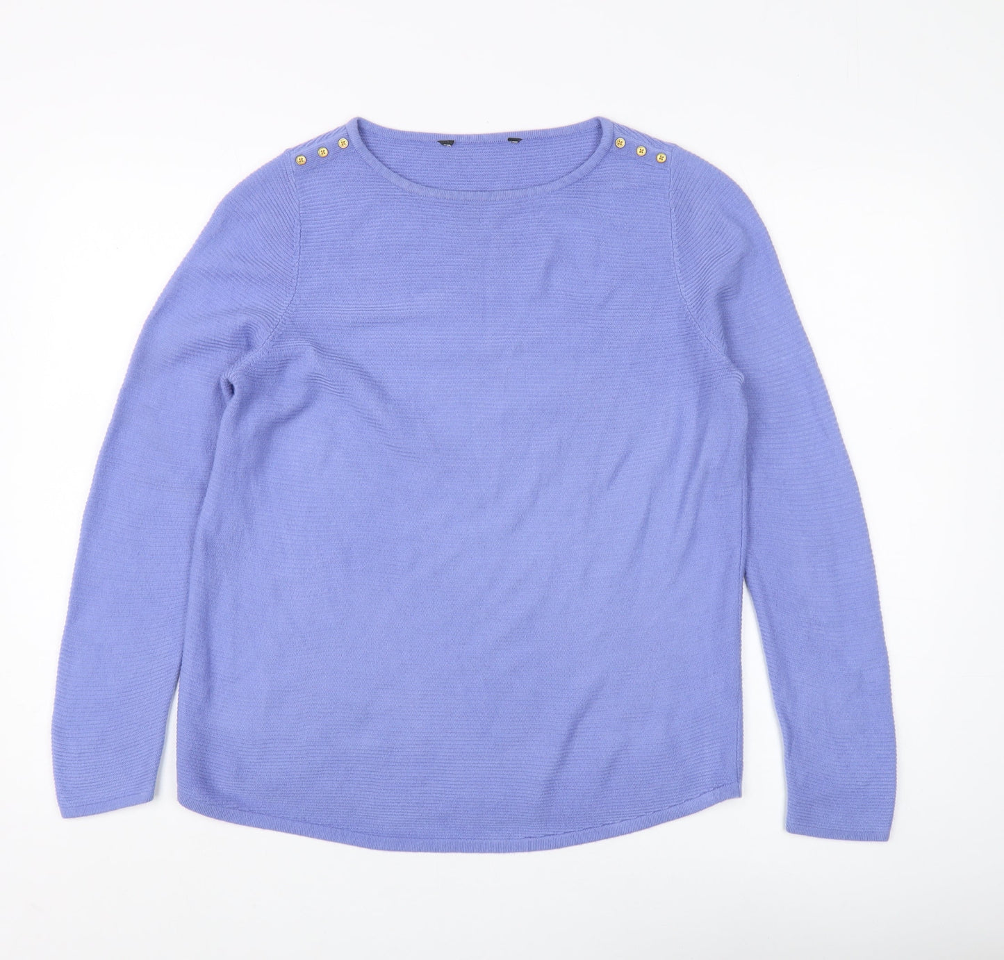 Womens UK Size 12 Bonmarché Purple Jumper Jumper