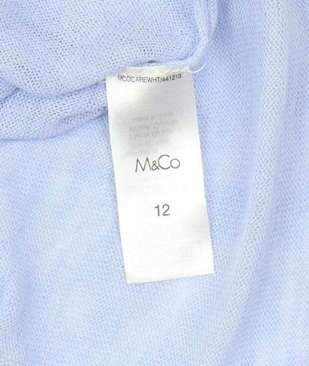 Womens UK Size 12 M&Co Blue  Jumper